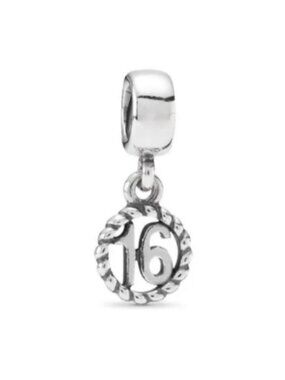 Pandora Sweet 16 Dangle Charm Sterling Silver  790494